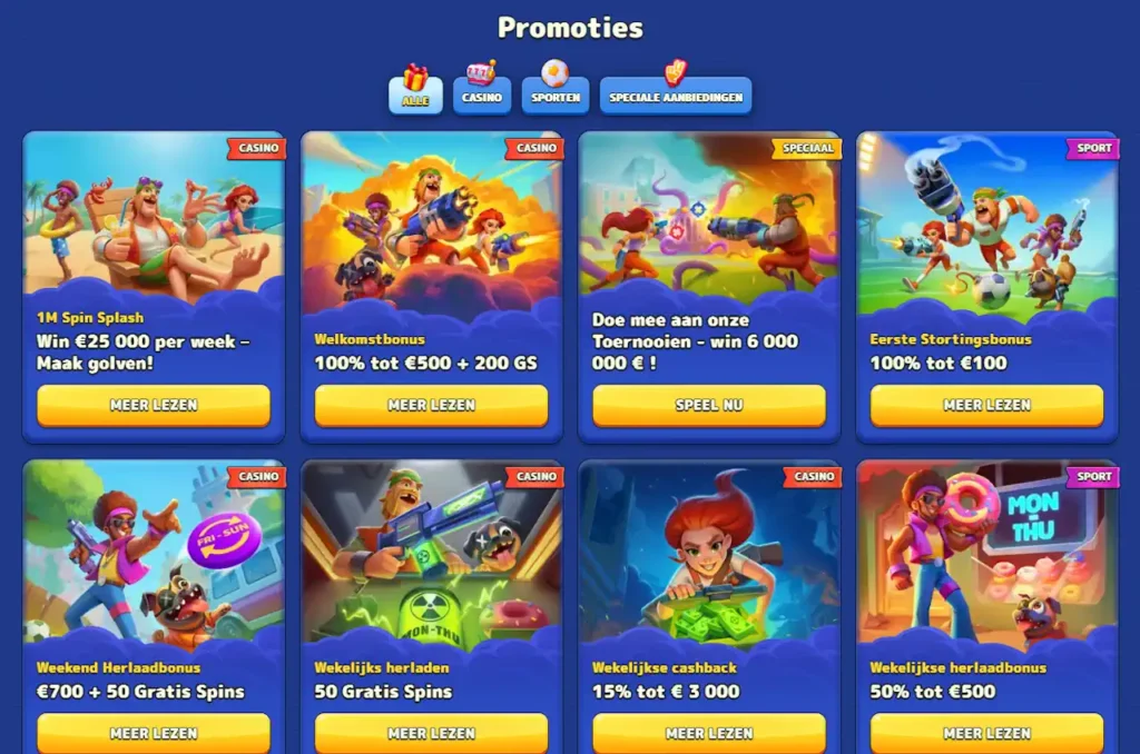 Pistolo promoties